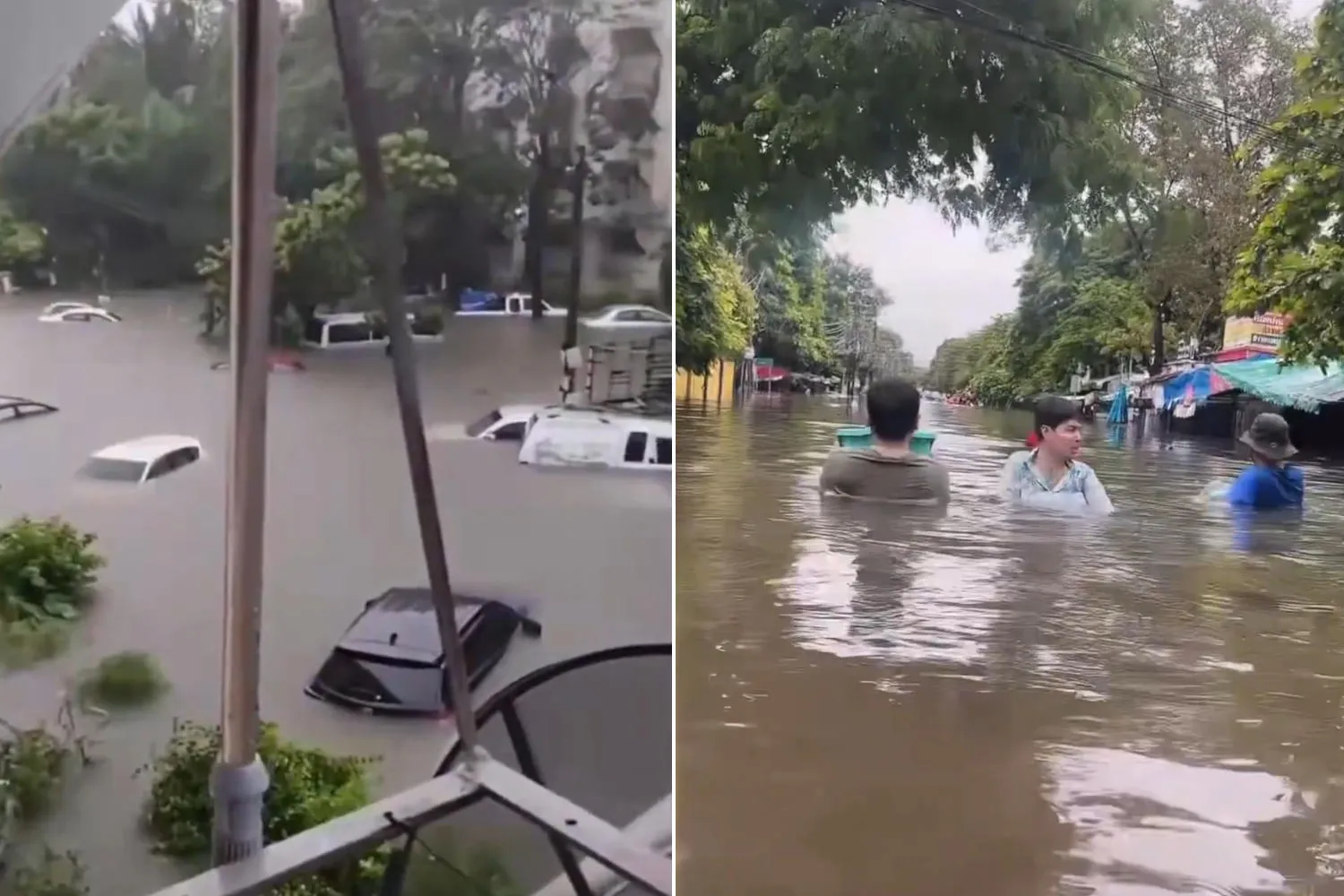 La Thailandia in ginocchio per le alluvioni: 8 morti e quasi 5mila evacuati, dichiarato lo stato di calamità dopo oltre 330 mm di pioggia