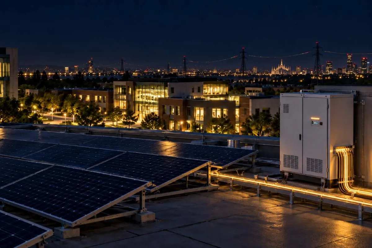 Fotovoltaico, gli inverter sostengono la rete anche di notte